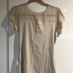 Express cream colored cotton top